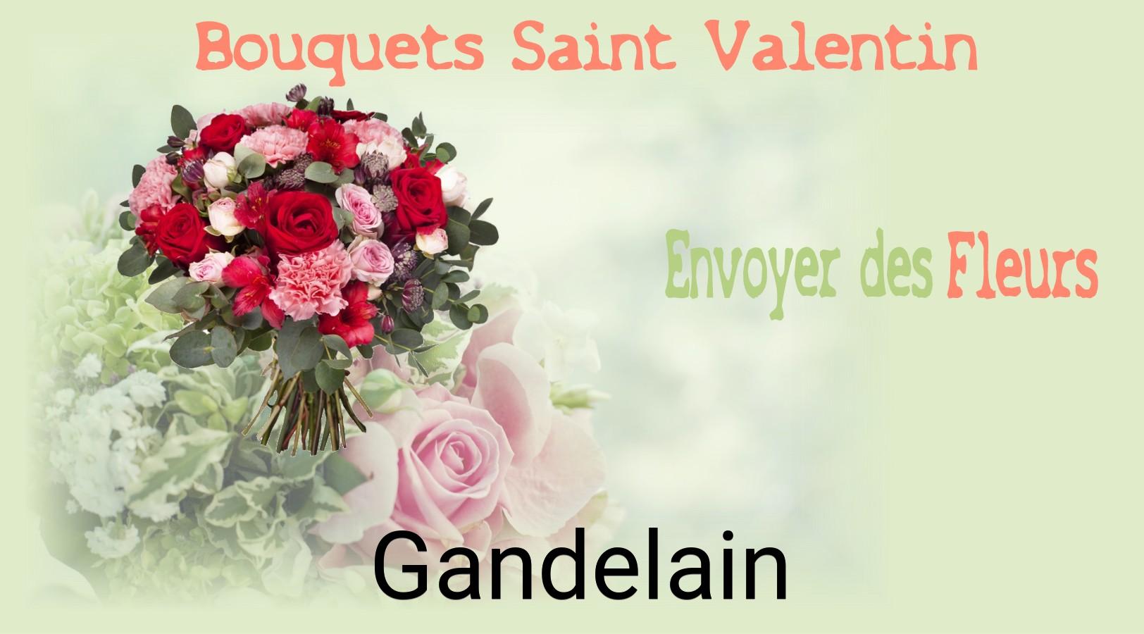 Roses de Saint-Valentin livrées à Gandelain